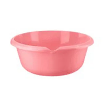 Бытовые штабелируемые прочные круглые пластиковые маленькие