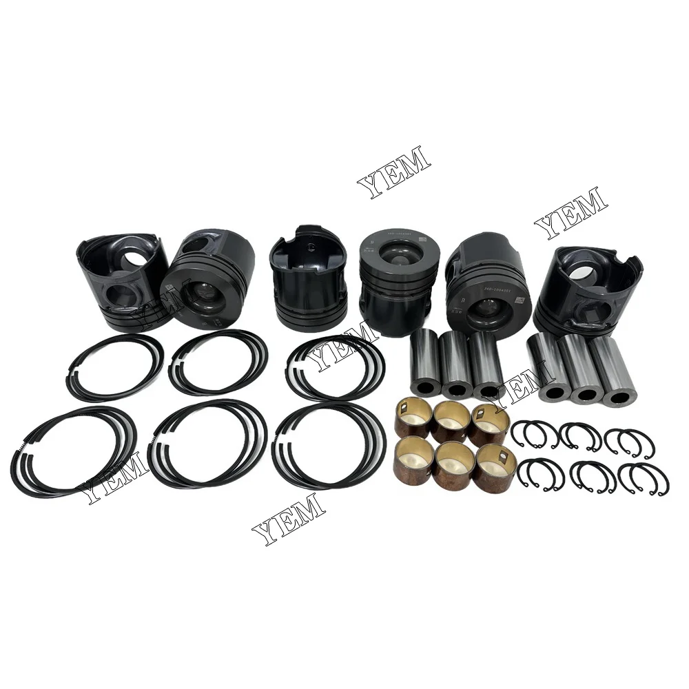 6108 Piston Kit for Yuchai Piston Kit Wholesale Engine Parts 6