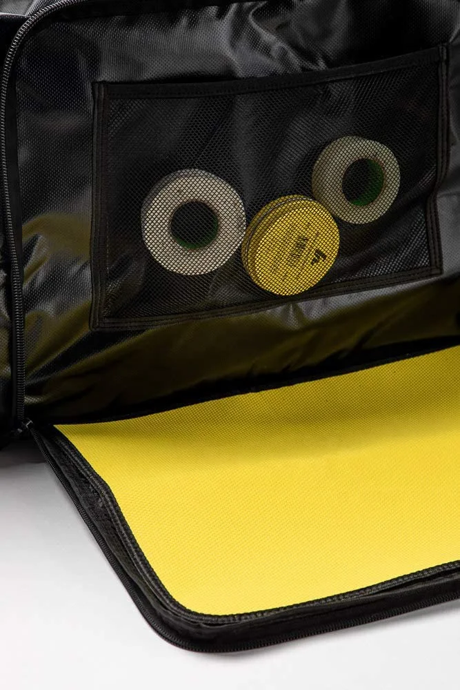 Тянущиеся ручки для больших нагрузок сумка хоккея на колесах вращающегося