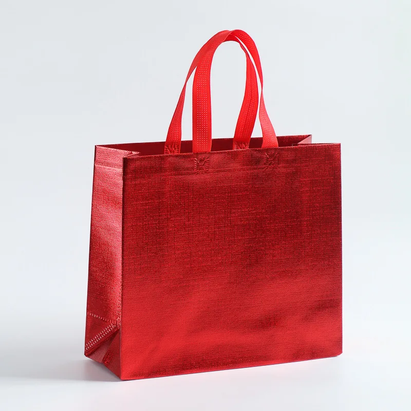2023 Custom Reusable Bag Laminated Shopping Portable Advertising Bag ...