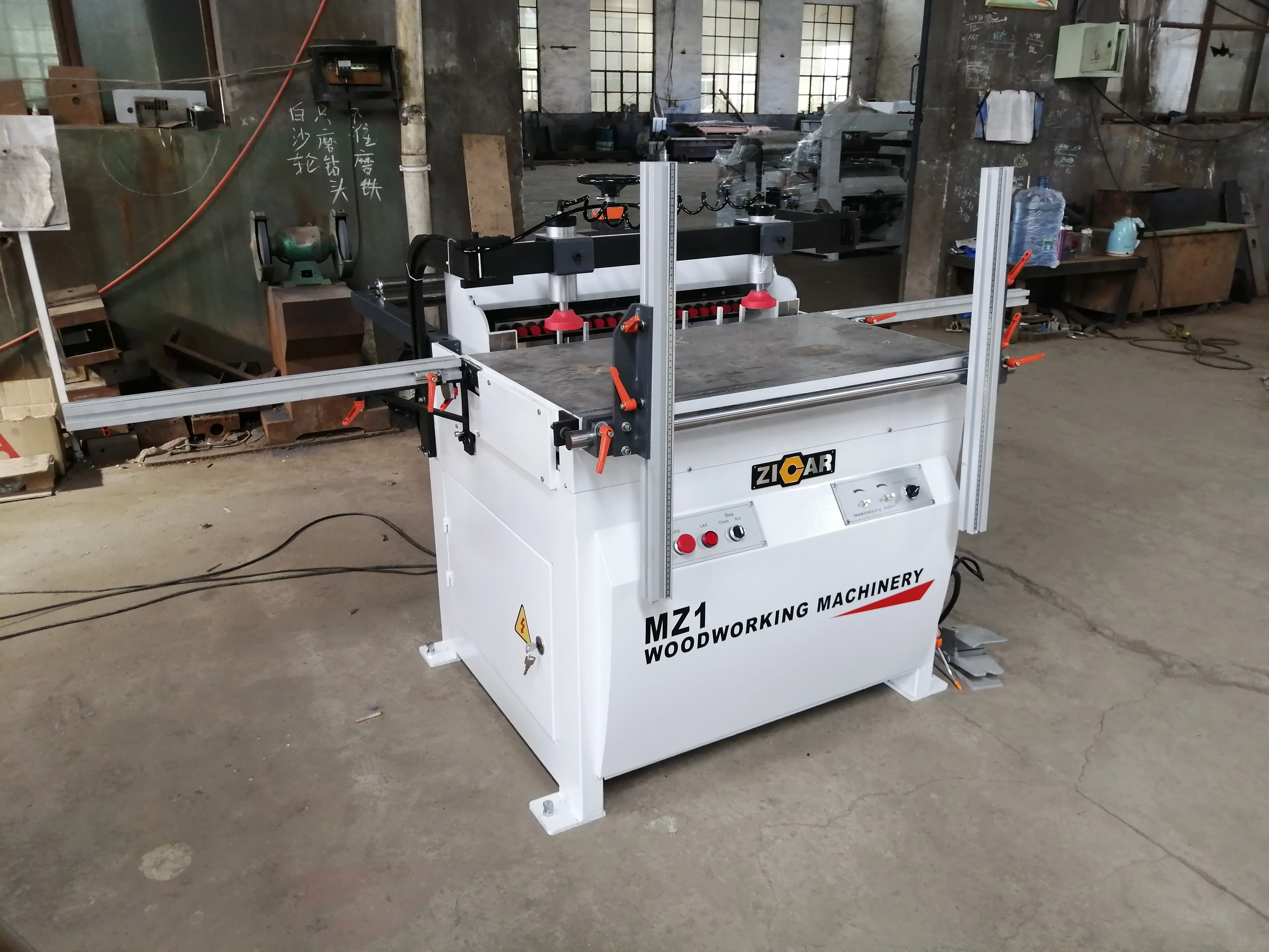 ZICAR Automatic Multi Boring Machine MZ1 Wood Based Panel Single Row Electric Portable Boring Machine Hinge Drilling Machine