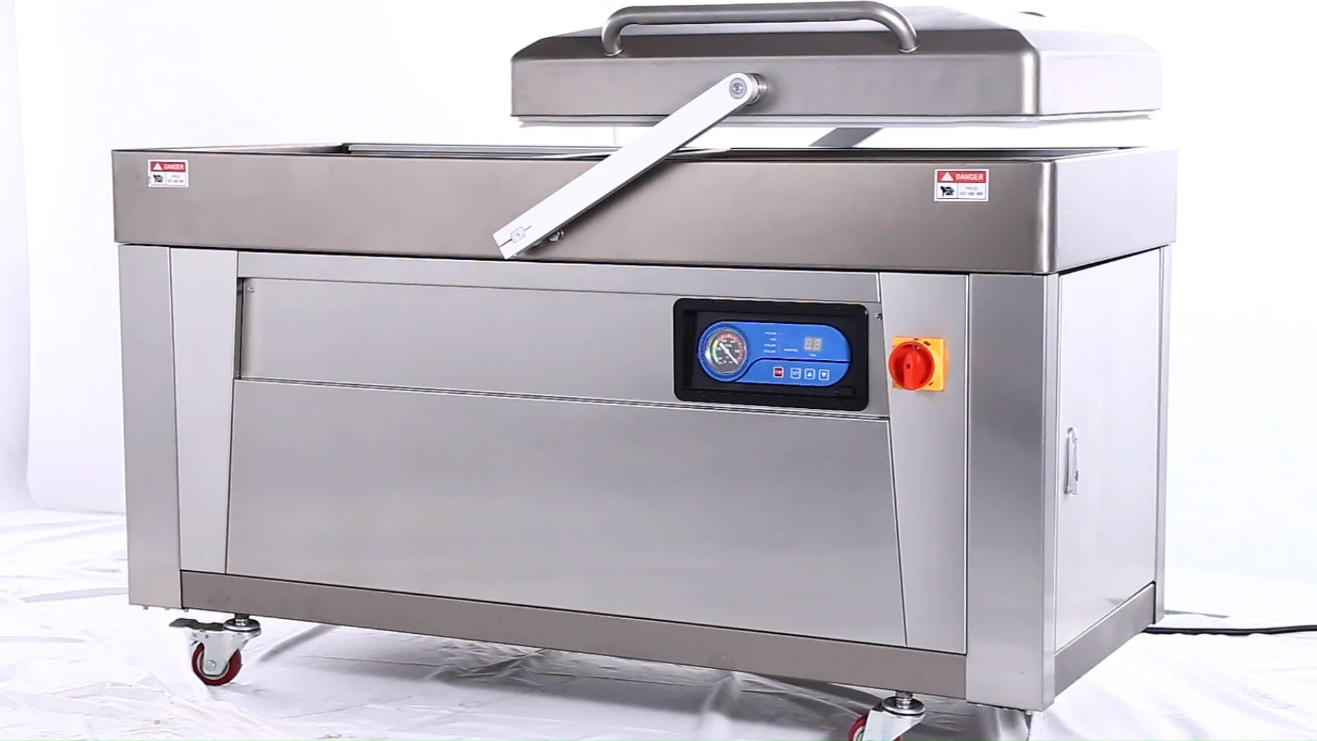 Empacadora Al Vacio Double Chamber Fish Vacuum Packing Machine Meat Big 