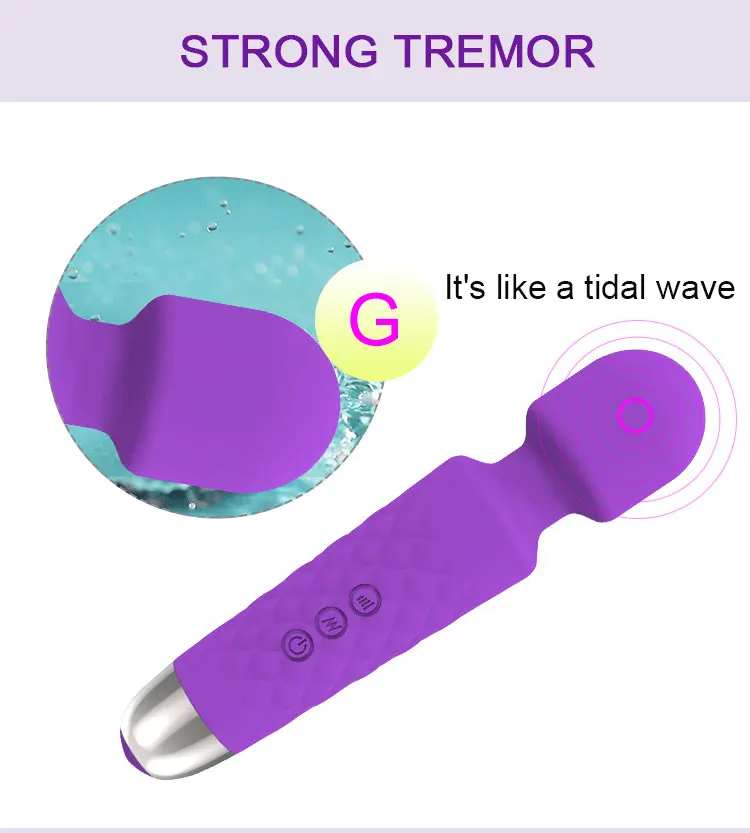 Woman 10 Frequencies Massage Strong Vibration Vibrator Waterproof
