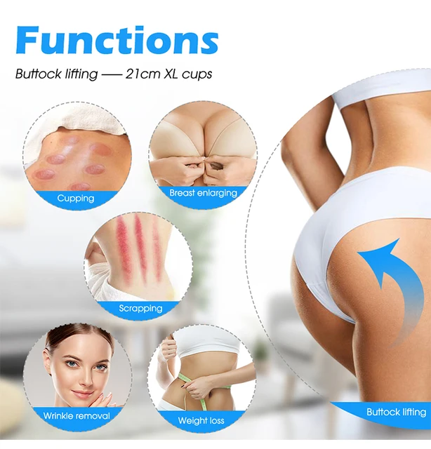 180ML Portable XL Cup Buttock Lifting Machine With 34 K Cups For Vacuum  Therapy And Breast Enlargement From Zyjbeauty, $342.62