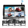 10.1inch 4CH Wireless Monitor+4PCS Wireless Back Up Cameras