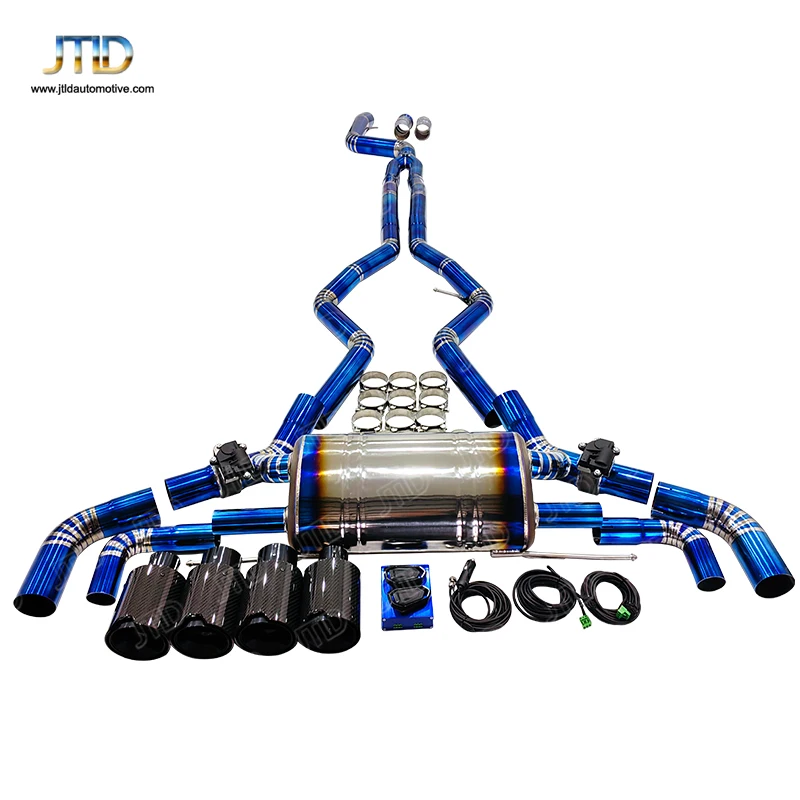 Performance Titanium Valvetronic Exhaust Catback System for BMW 3 Series G20 B58 M340I 3.0 Exhaust