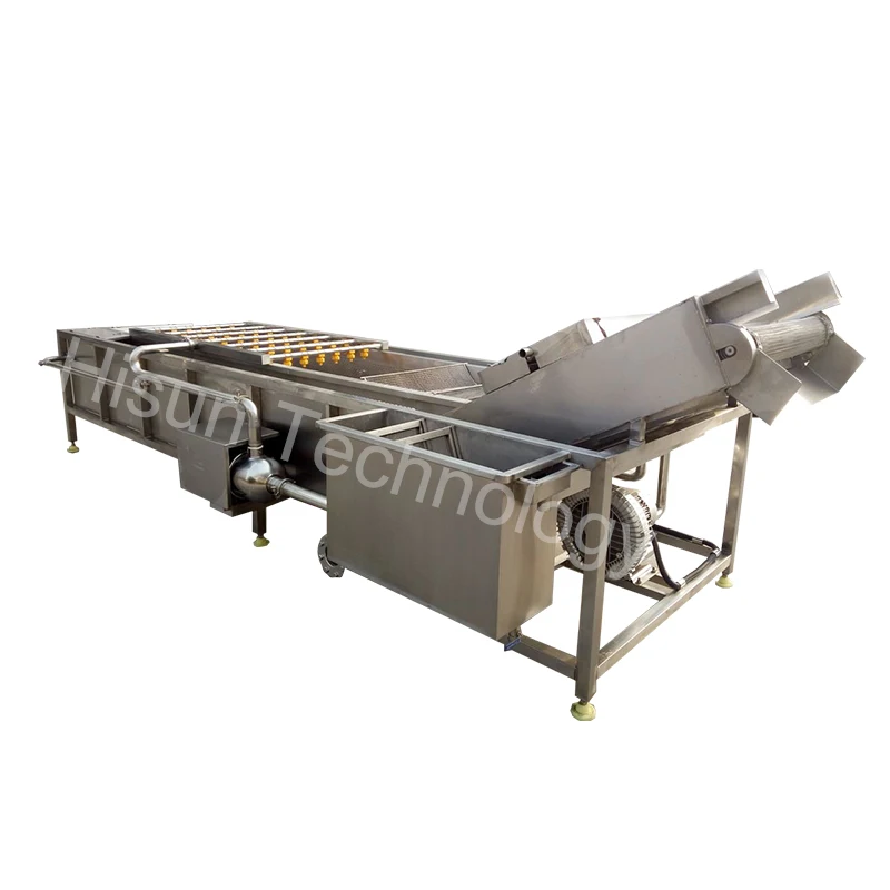 Washing Machine Vegetable Fruit Washing Machine Industrial Ozone Strawberry Apple Washing Line Drying Machine