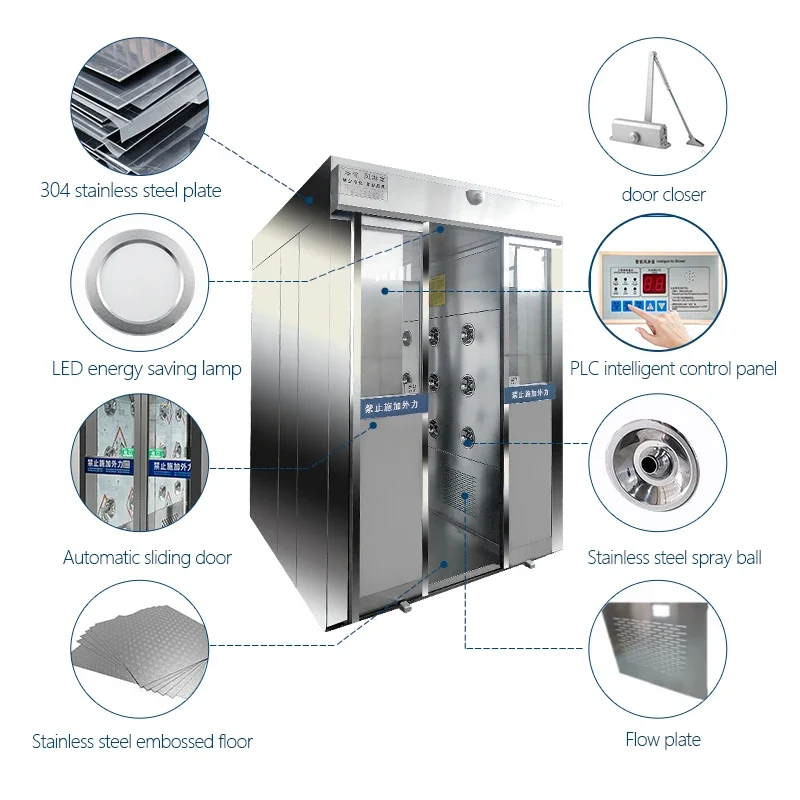 High Quality Clean Room Electronical Interlock Air Lock