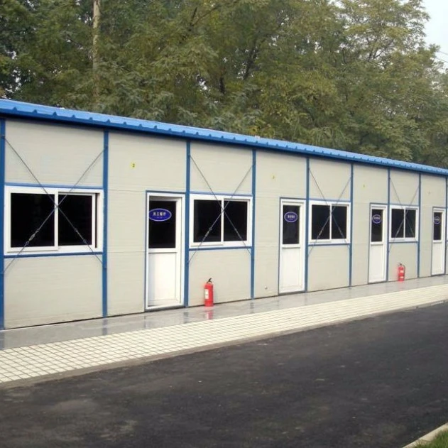 Factory Custom Ready Made Temporary Office Building Refugee Camp Labor Classroom Dormitory Canteen Modular Building House