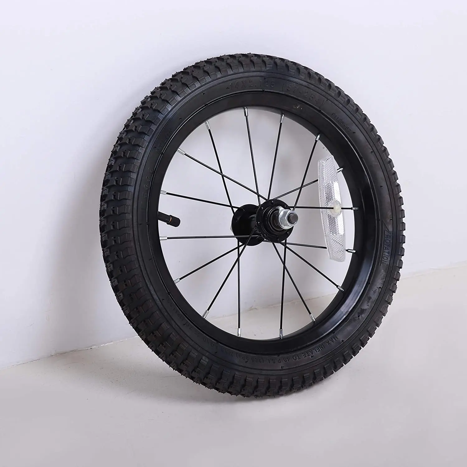 Topdrive Tricycle Bike Front Wheels Replacement With Solid Air Rubber