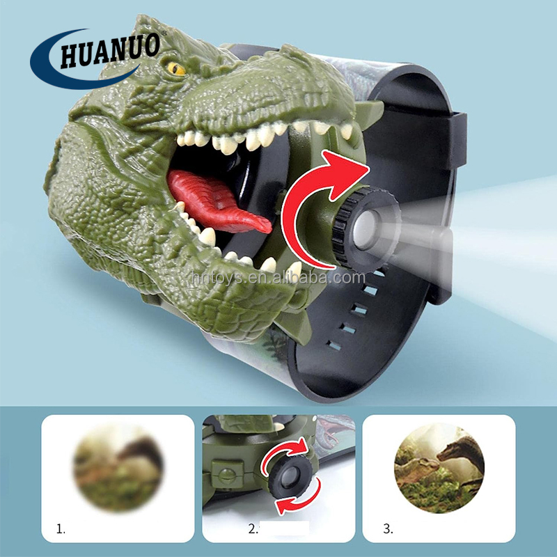 Orologio Dinosauro Per Bambini | Cinturino Silicone Morbido - 2-5 Anni