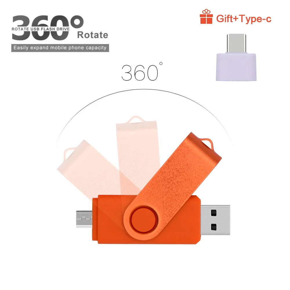 Factory Promotional USB 2.0/3.0 pen drive OTG USB 8 GB 16 GB 32 GB 64GB 128GB 4 in 1 usb flash otg flash drive