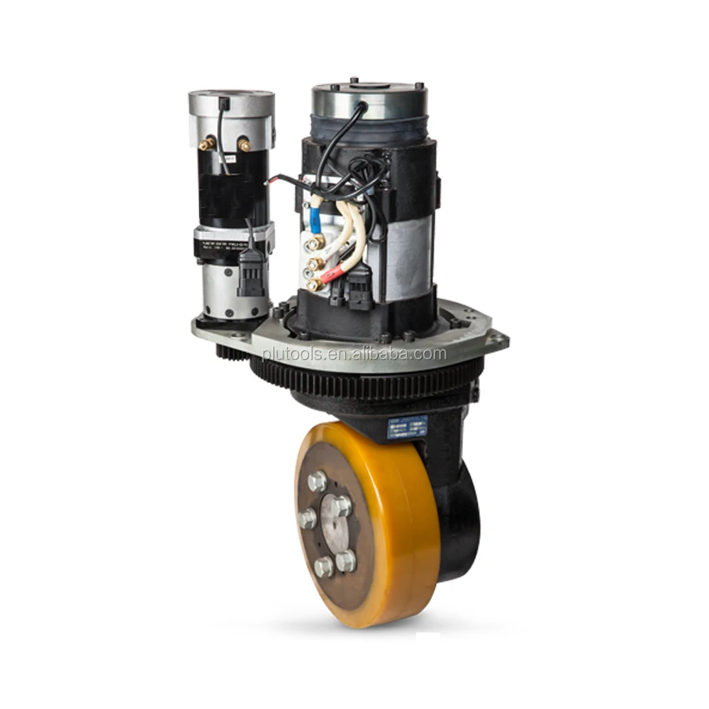 High Load 7000W 48V Robot Electric Automated Forklift Tractor Spare Parts Logistics AC Motor AGV Wheel Drive