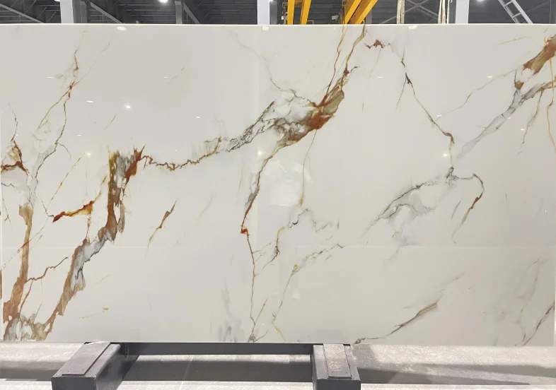 Wholesale Various Nano Crystallized Glass White Artificial Stones for Kitchen Countertop supplier