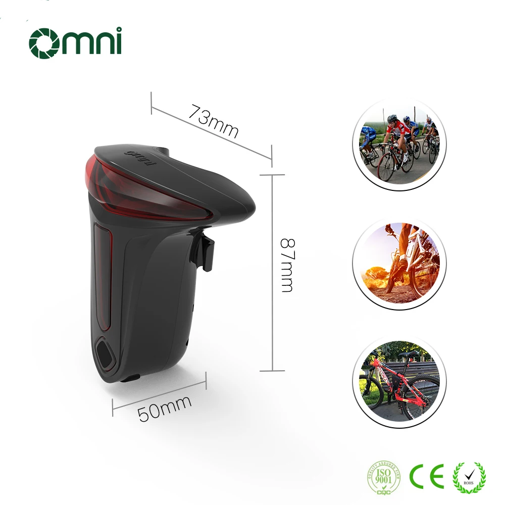 Multifunction Smart Rear Light Bike Direction Long Time Use Bicycle Indicator Lights