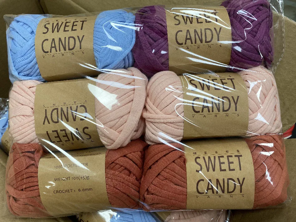 100g Sweet Candy Polyester Yarn