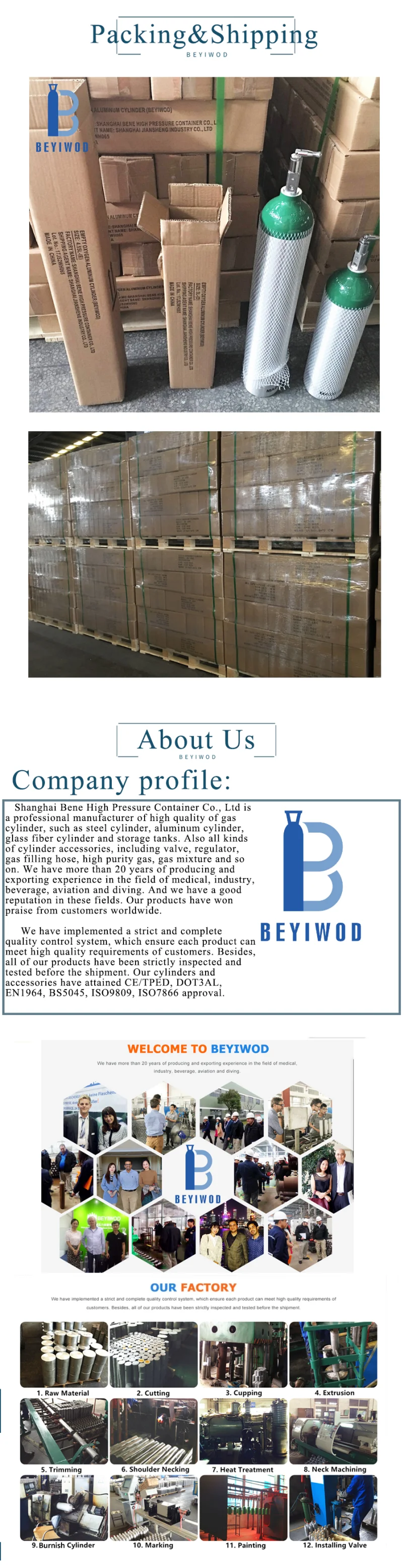 product 20lb 10lb usa standard dot3al iso ce approved  aluminum  oxygen bottle  refillable gas cylinder for race part-6