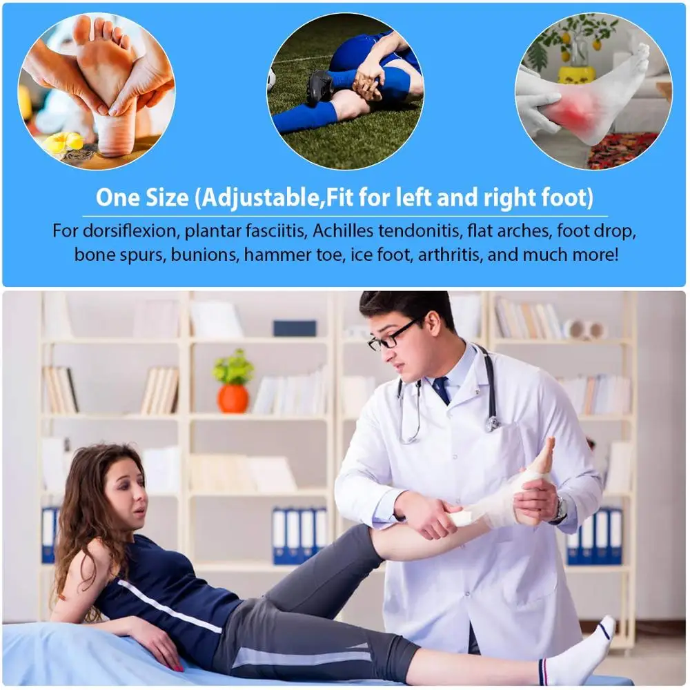 Подвесной бандаж на лодыжку для подошвенного фасциита, ночная Подвеска для подошвенного фасциита