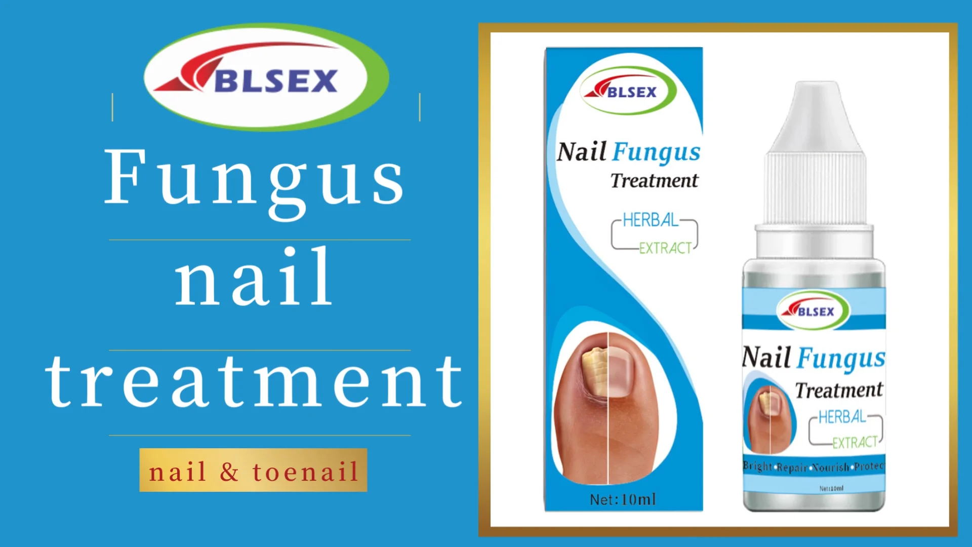 10ml Nail Fungus Treatment Antifungal Nail Solution Ringworm Clear Healthy Toenail Growth Toe