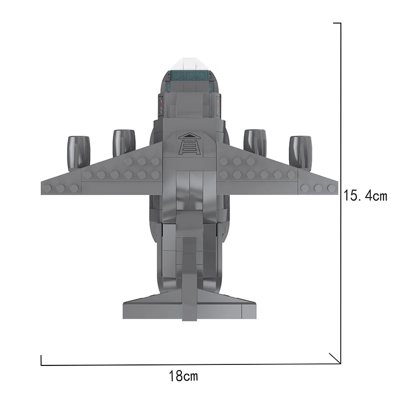 COGO DIY Q Edition Plane Educational Block Toy Building Block Popular Toys Kid Build Sets Airplane Building Blocks Toys