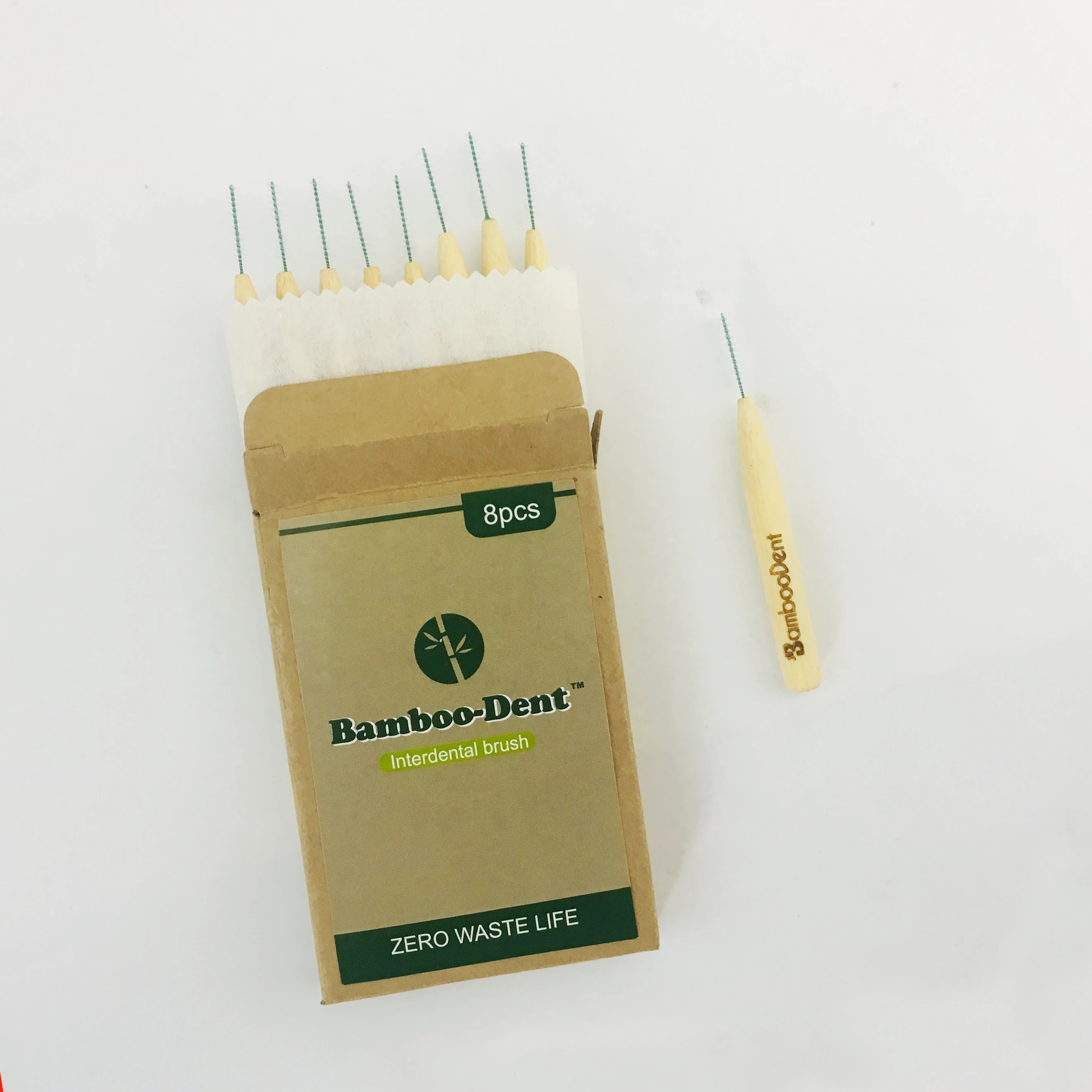 Экологически чистые деревянные межзубные палочки из бамбука