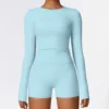 Long Sleeve-Sky Blue