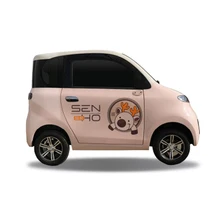 4 Wheel Fully Enclosed Auto Mini Electric Car For Adult Automatic