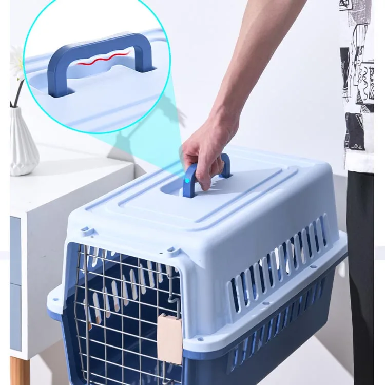 Wholesale Pet Air Travel Carrier Hardsided Pet Kennel Breathable