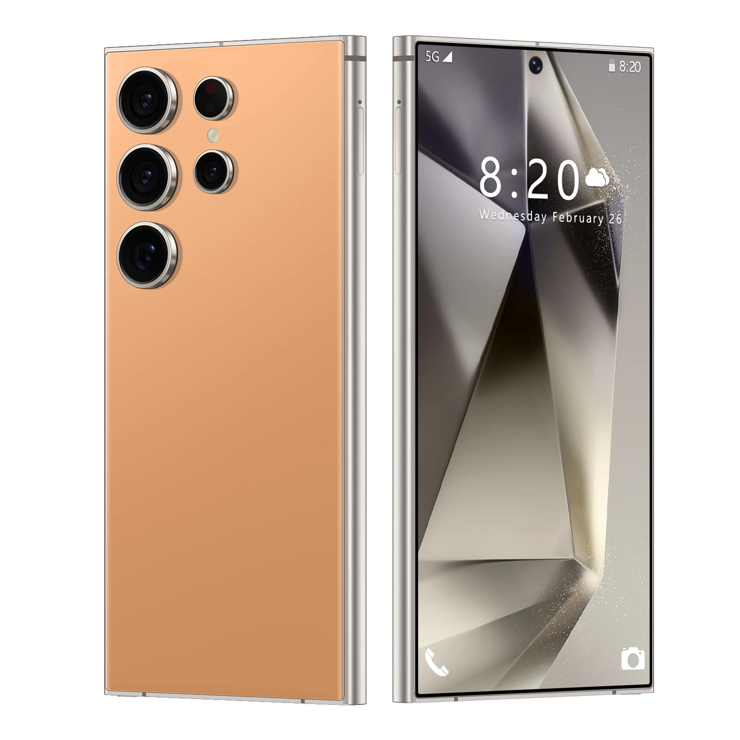 Small Size Touch Screen Phone Smartphone S24 ultra 4GB+128GB Cellphone with Dual Sim Cards HD Camera Clear Images 6g Mobilephone