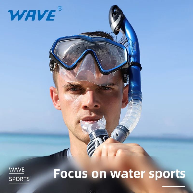 Adult Snorkel Mask Dive Silicone Swim Glass Nose Cover Free Diving Scuba Mask For Kids