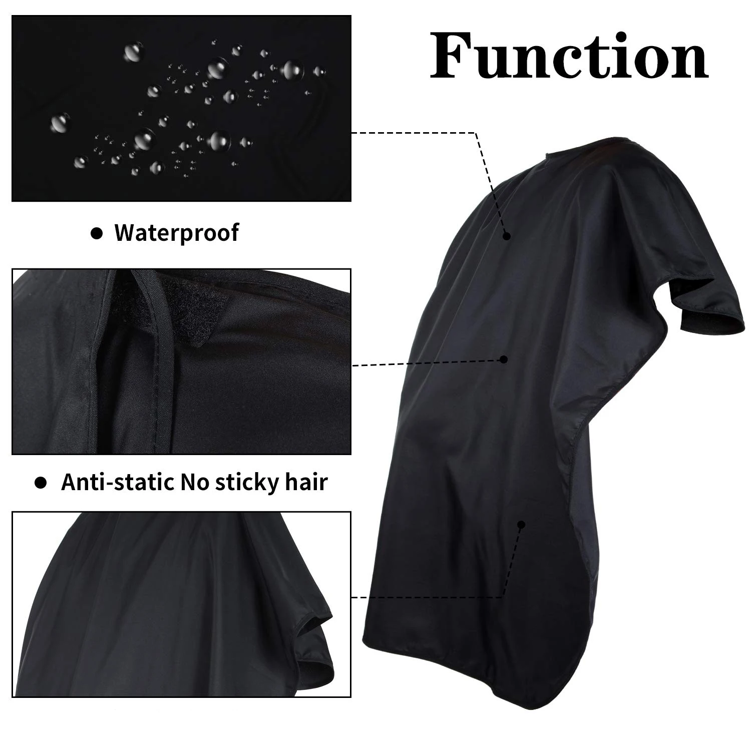 Парикмахерская семейная Водонепроницаемая накидка с логотипом на