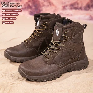 New Arrival Men's Waterproof Winter Autumn Boots with Ankle Support Comfortable Breathable Insulative Hiking Trekking