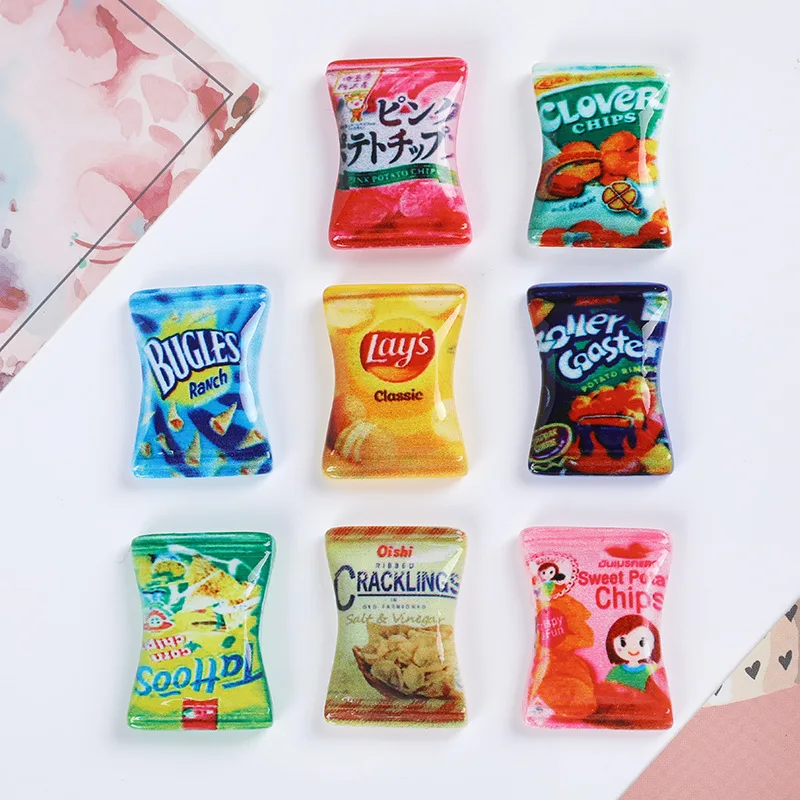 Miniature Ornament Artificial Accessories Flat Back Food Mini Diy