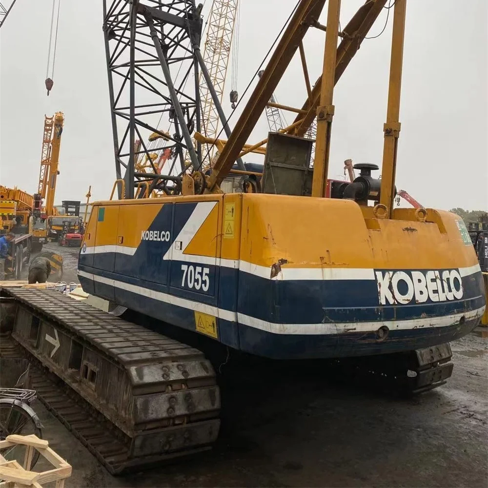 Гусеничный Кран Kobelco 7055 Оригинального Цвета/грузоподъемность 50 Тонн  7055,Гусеничный Кран - Buy Kobelco Crawler Crane 7055,50 Ton Used Kobelco  Crawler Crane,Used Crawler Crane Product on ...