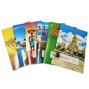 Africa A4 French Line School Supplies Wholesale Customized Design Notebooks 96 Sheets Notebook for Student Exercise Book Bulk
