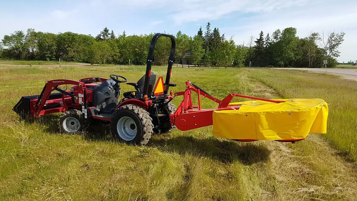 LEFA 3-Point PTO Driven Drum Mower for 45-60HP Compact Tractors Used/New Condition for Farm Industries Core Bearing Component