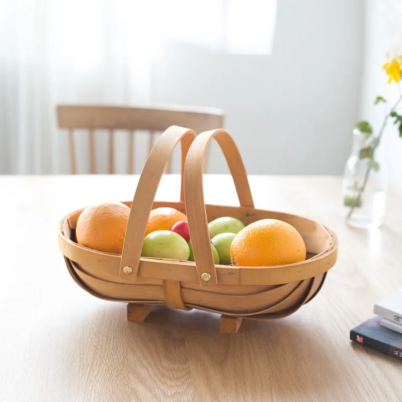 Fdit 3 Ovale Holzkorb-Böden – 3 Größen (bis 30x20 Cm), Mit Lochung Zum Häkeln & Weben, Für Taschen & Körbe