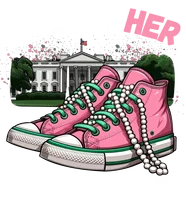 New Arrival Custom CHUCKS & Pearls Iron on Printing DTF Transfer Design Waterresistant and Washable Plastisol Material