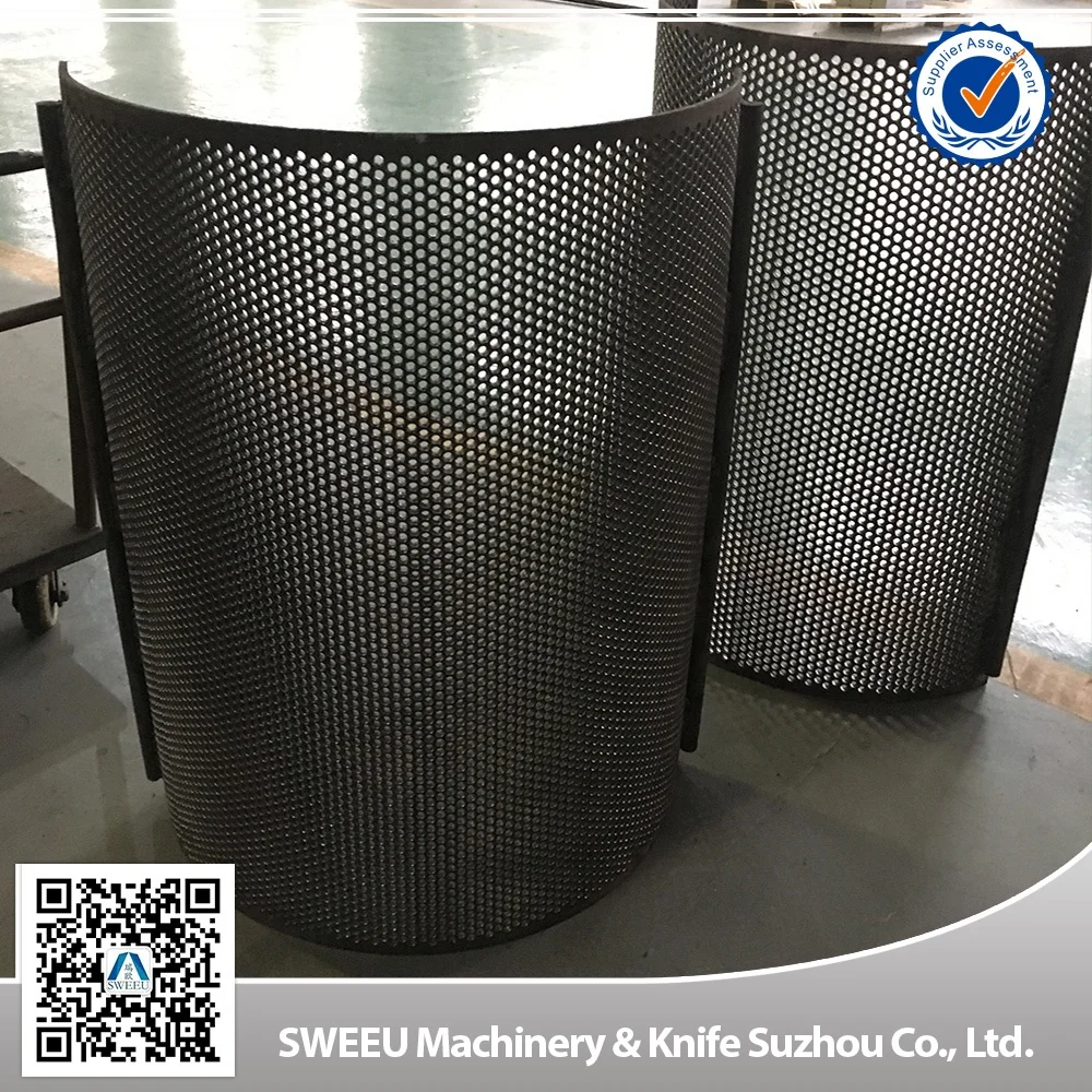 Factory Price New Type Granulator Screens for Plastics