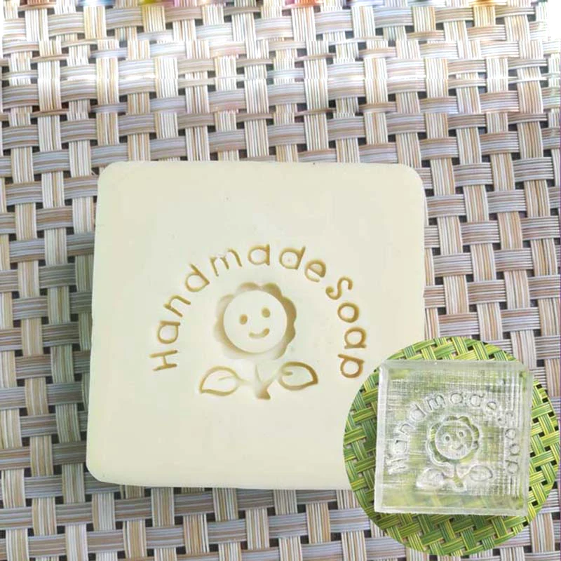 diy soap stamp pure natural homemade