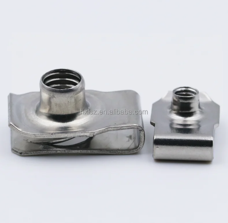 Spring Clip with Lock Nut