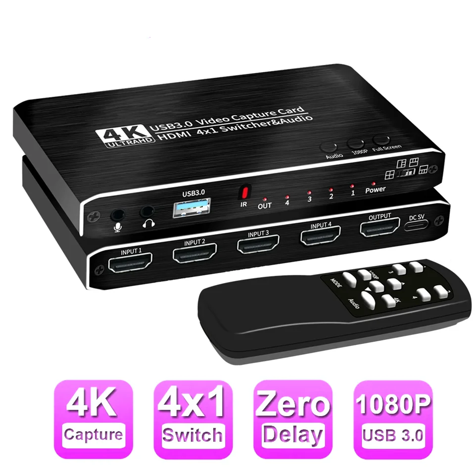 Scheda Acquisizione HDMI-USB 3.0 TS Capture60 - 1080p 60FPS, Per Streaming E Gaming - Foto 4