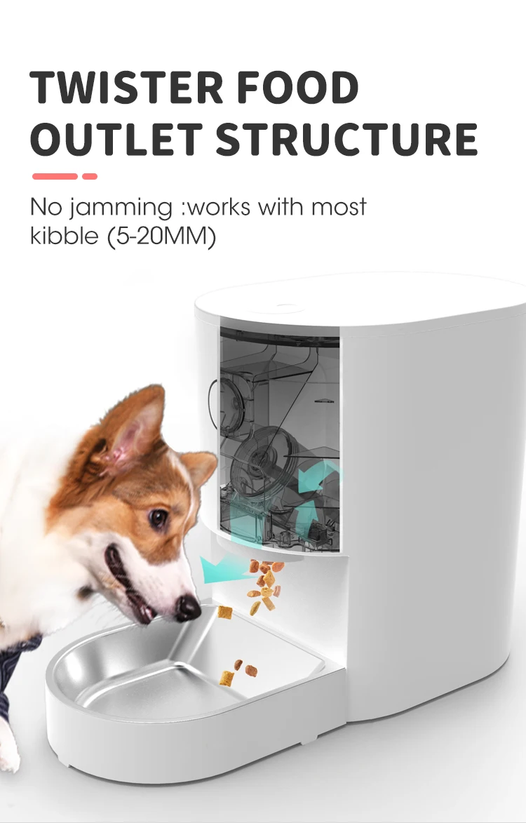2021 best selling pet feeder tuya remote control WiFi Pet Dog Camera Wifi Pet Feeder camera