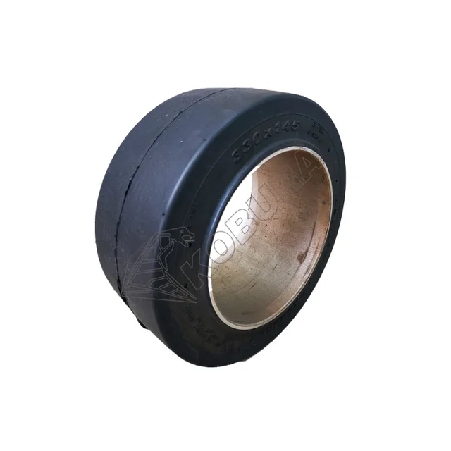 High quality Low Rolling Resistance solid tyre 330X145 330 145 PU wheels for Nichiyu Forklift