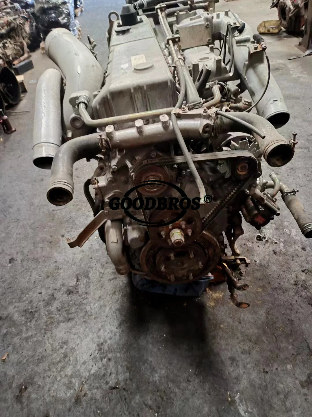 いすゞトラック用6WF1ユーロ2中古純正エンジン| Alibaba.com