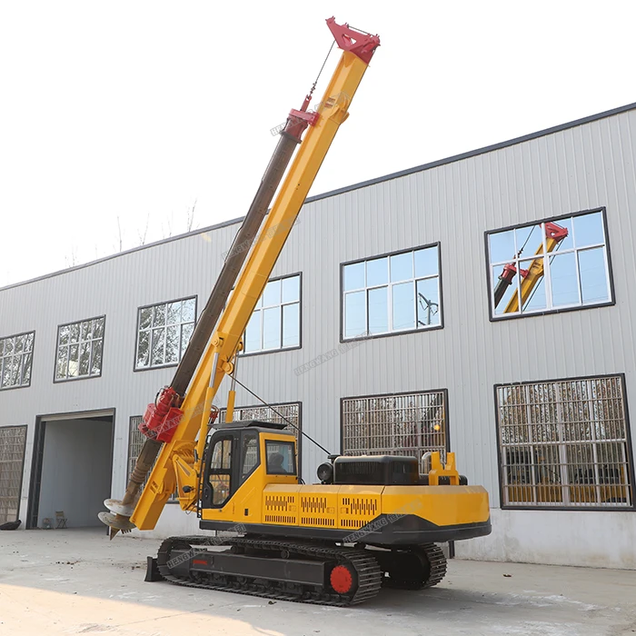 High Performance Auger Bore Pile Foundation Machine Rotary Drilling Rig for Sale