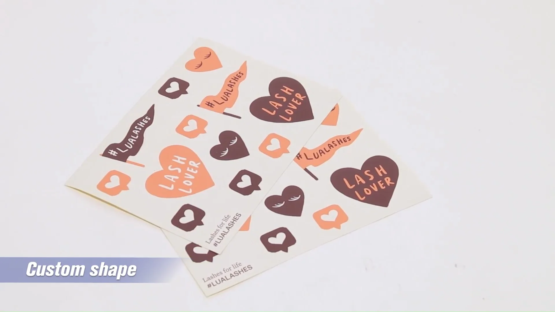 Custom Sticker Sheet Printing Self Adhesive Vinyl Kiss Cut Sticker Paper Die Cut Adhesive Label 4374