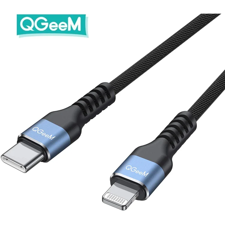 Usb C To Lightning Cable With C94,Qgeem Mfi Charger Cable Fast Charging
