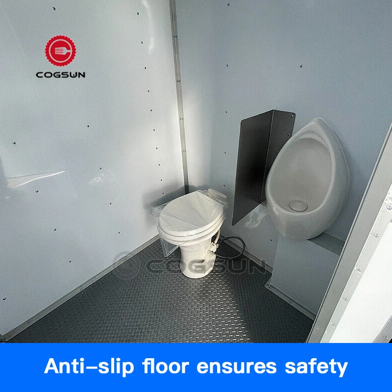 Cogsun Convenient Washroom Portable Washroom Trailer Restroom Trailer Porta Potty Camping Portable Toilet Trailers