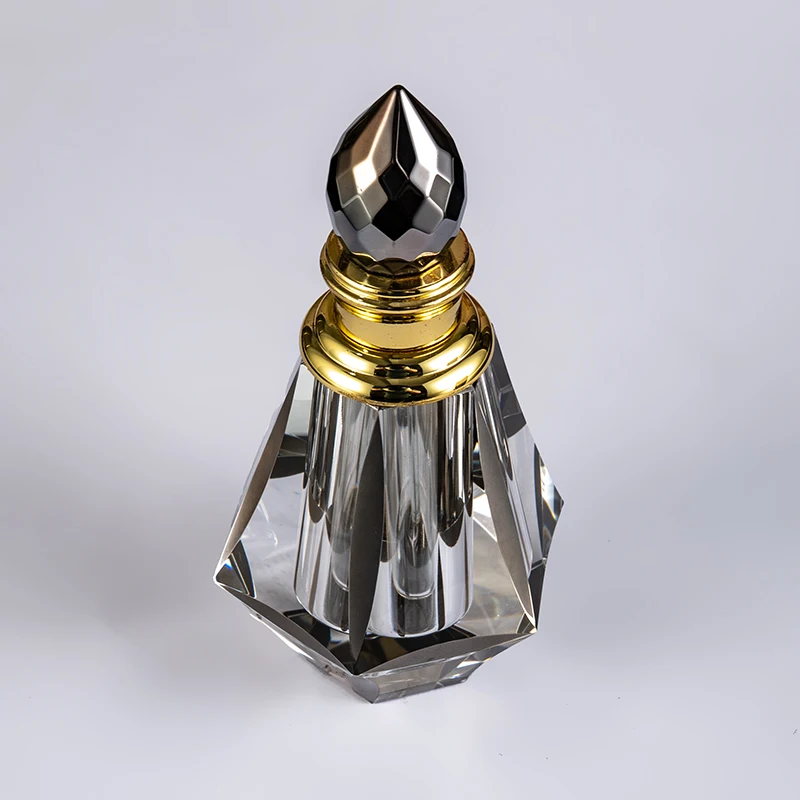 Small Bridge, vente en gros, promotion chaude, flacons vides en verre haut de gamme de luxe, 12 ml, grande capacité, flacons parfumés en cristal